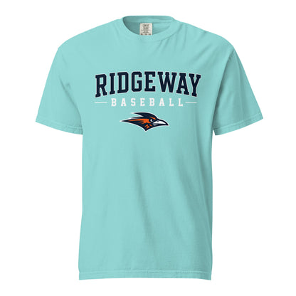 Signature | Comfort Colors T-Shirt | Ridgeway High School Baseball | Modern Script Logo