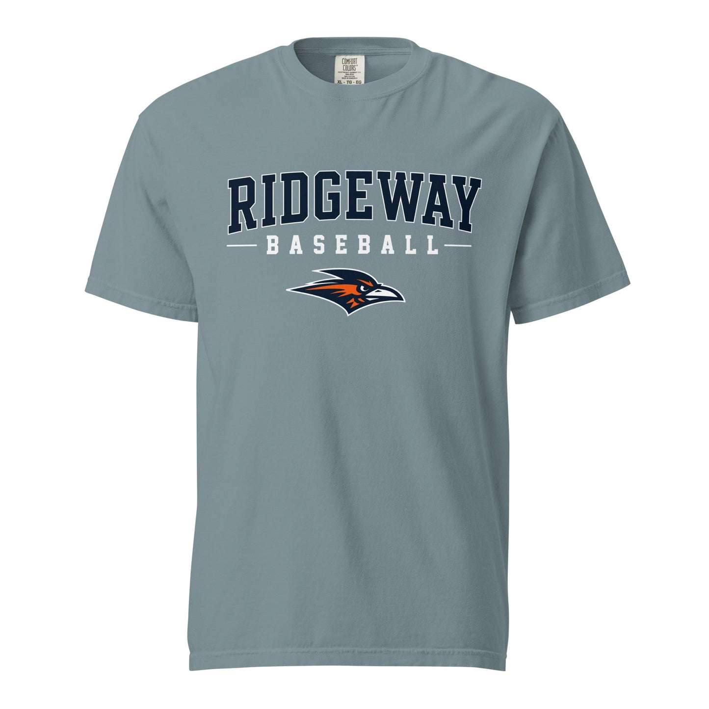 Signature | Comfort Colors T-Shirt | Ridgeway High School Baseball | Modern Script Logo