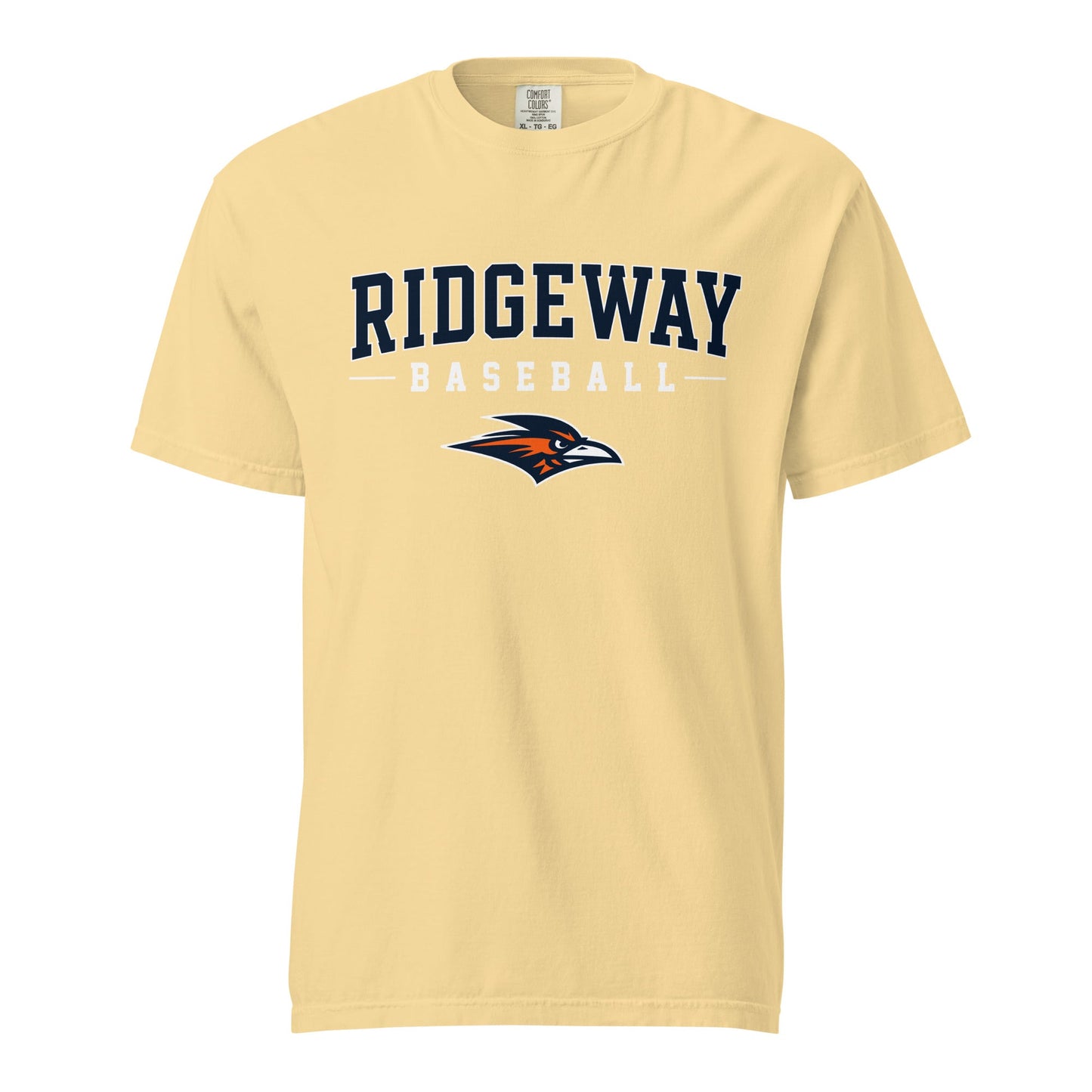 Signature | Comfort Colors T-Shirt | Ridgeway High School Baseball | Modern Script Logo