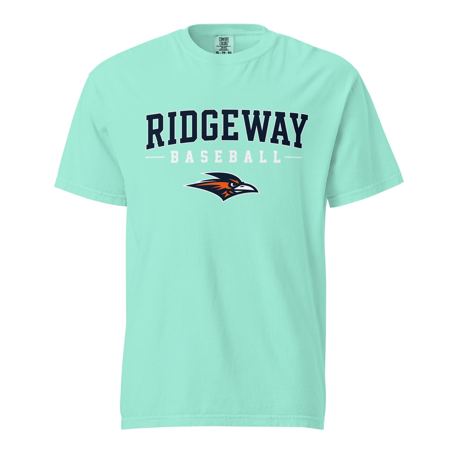 Signature | Comfort Colors T-Shirt | Ridgeway High School Baseball | Modern Script Logo