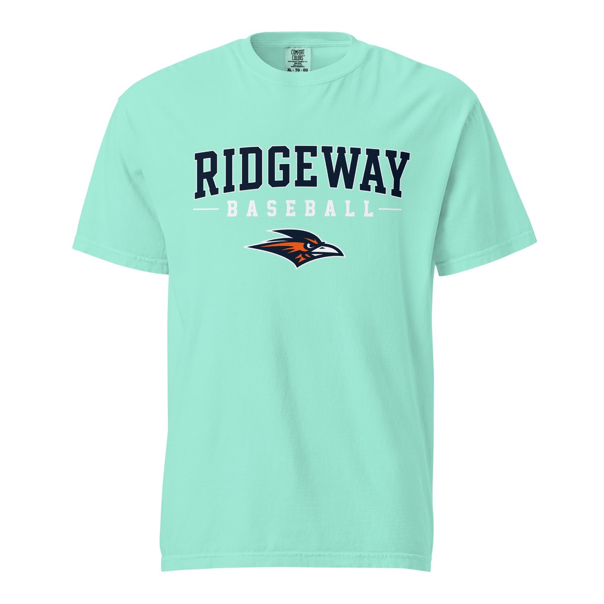 Signature | Comfort Colors T-Shirt | Ridgeway High School Baseball | Modern Script Logo