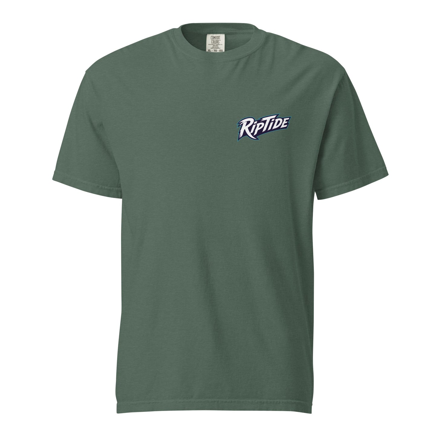 Signature | Comfort Colors T-Shirt | RipTide Softball | Modern Script Logo