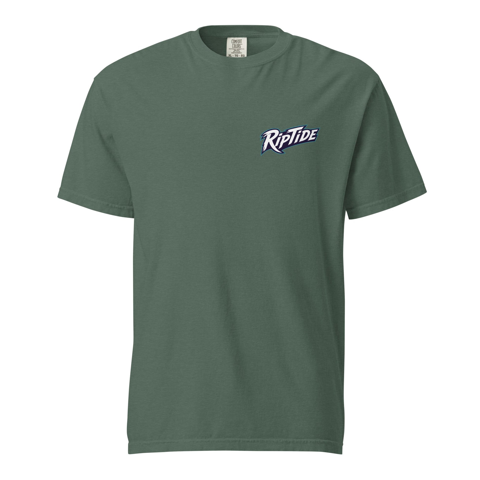 Signature | Comfort Colors T-Shirt | RipTide Softball | Modern Script Logo