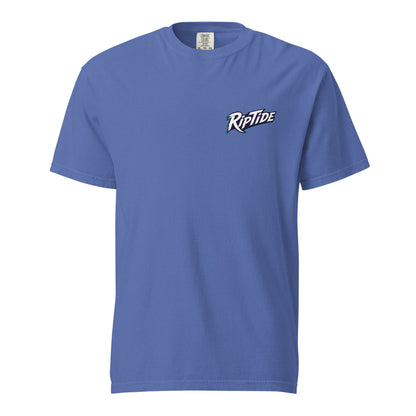Signature | Comfort Colors T-Shirt | RipTide Softball | Modern Script Logo