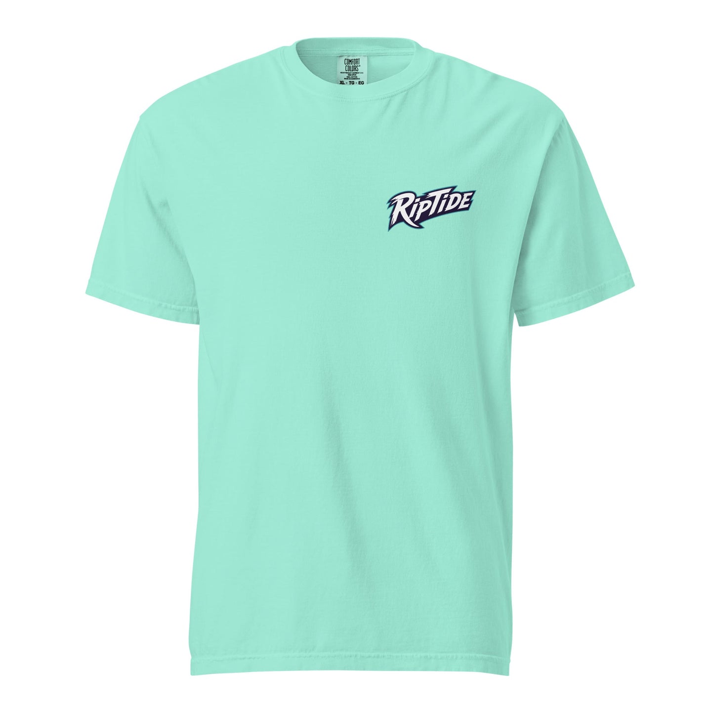 Signature | Comfort Colors T-Shirt | RipTide Softball | Modern Script Logo