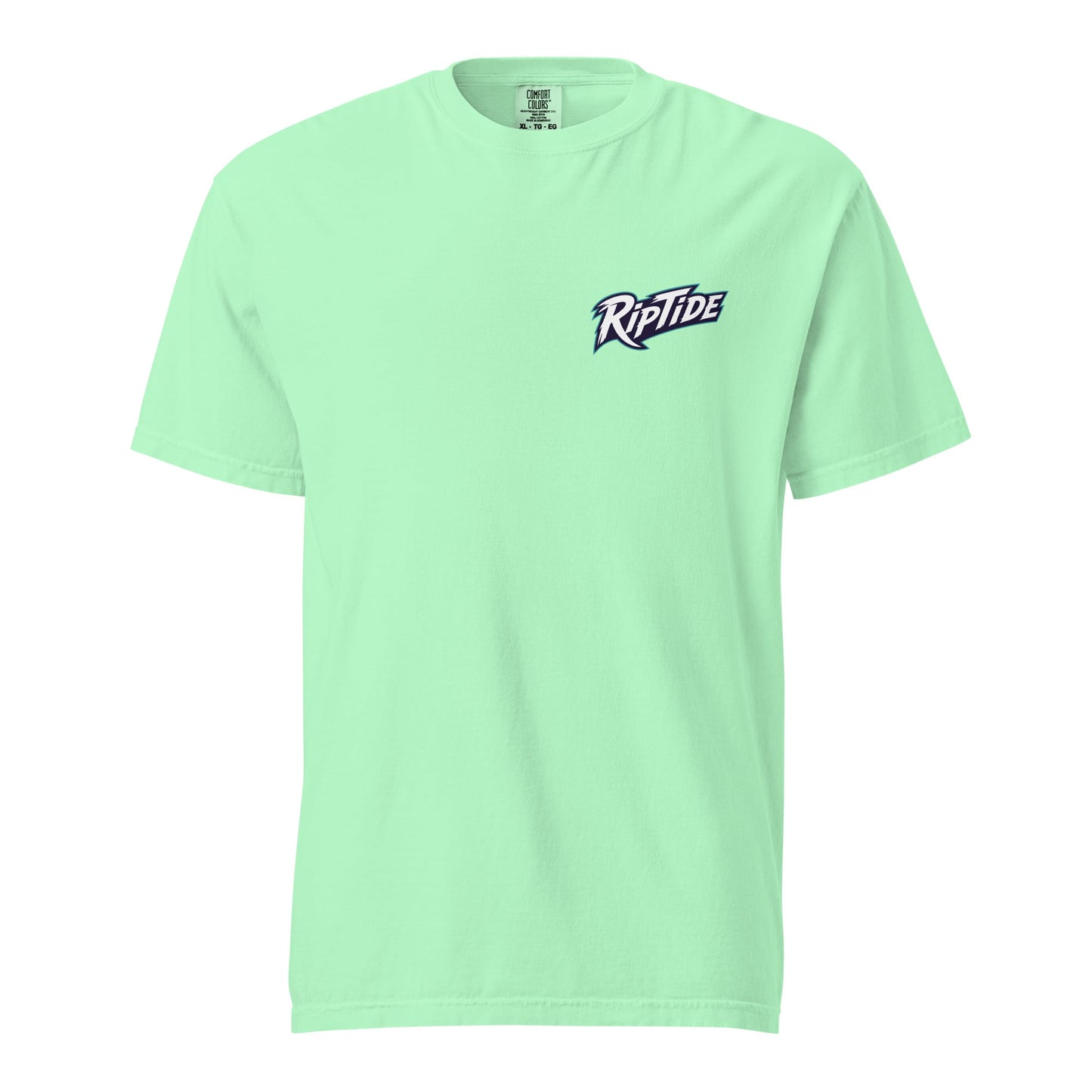 Signature | Comfort Colors T-Shirt | RipTide Softball | Modern Script Logo