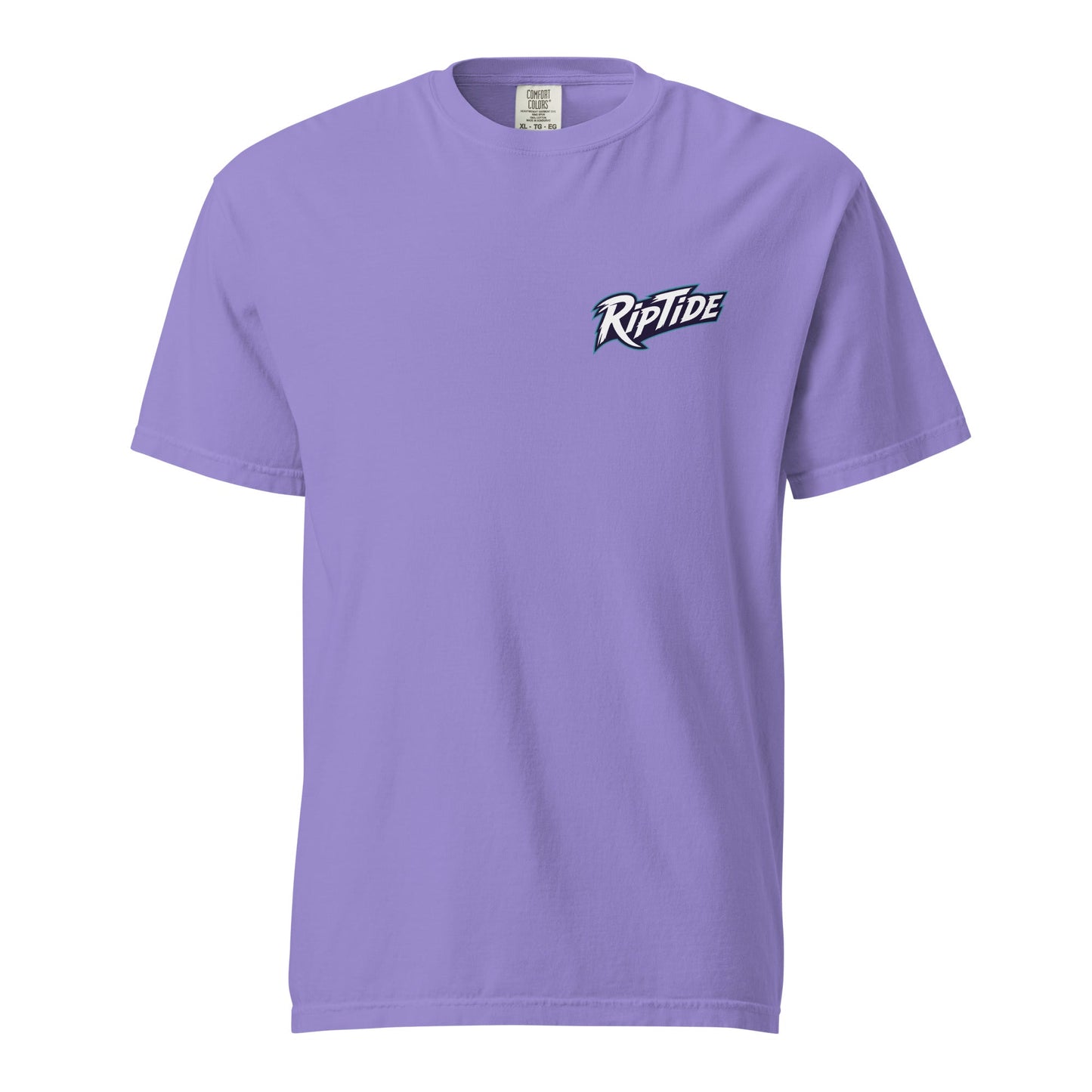 Signature | Comfort Colors T-Shirt | RipTide Softball | Modern Script Logo