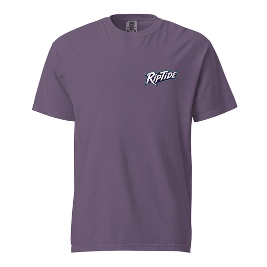 Signature | Comfort Colors T-Shirt | RipTide Softball | Modern Script Logo