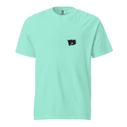 Signature | Comfort Colors T-Shirt | Roanoke Rapids Pirates | Blackwave Flag Logo
