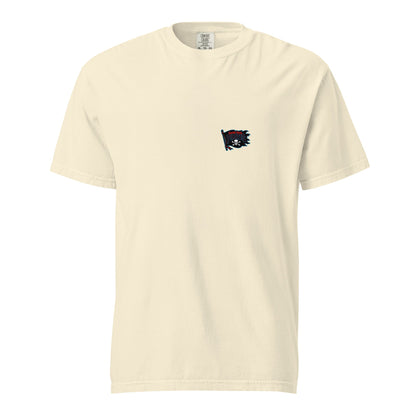 Signature | Comfort Colors T-Shirt | Roanoke Rapids Pirates | Blackwave Flag Logo