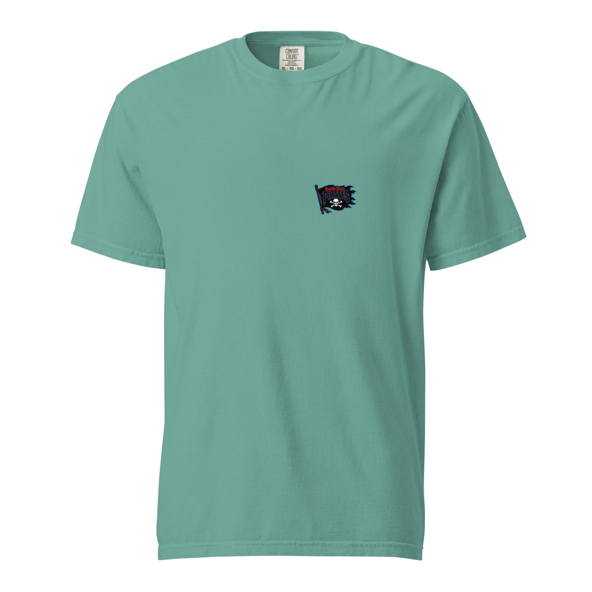 Signature | Comfort Colors T-Shirt | Roanoke Rapids Pirates | Blackwave Flag Logo
