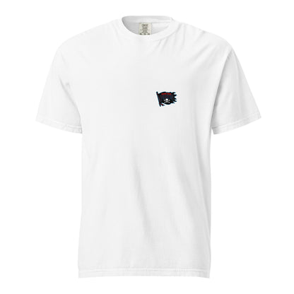 Signature | Comfort Colors T-Shirt | Roanoke Rapids Pirates | Blackwave Flag Logo