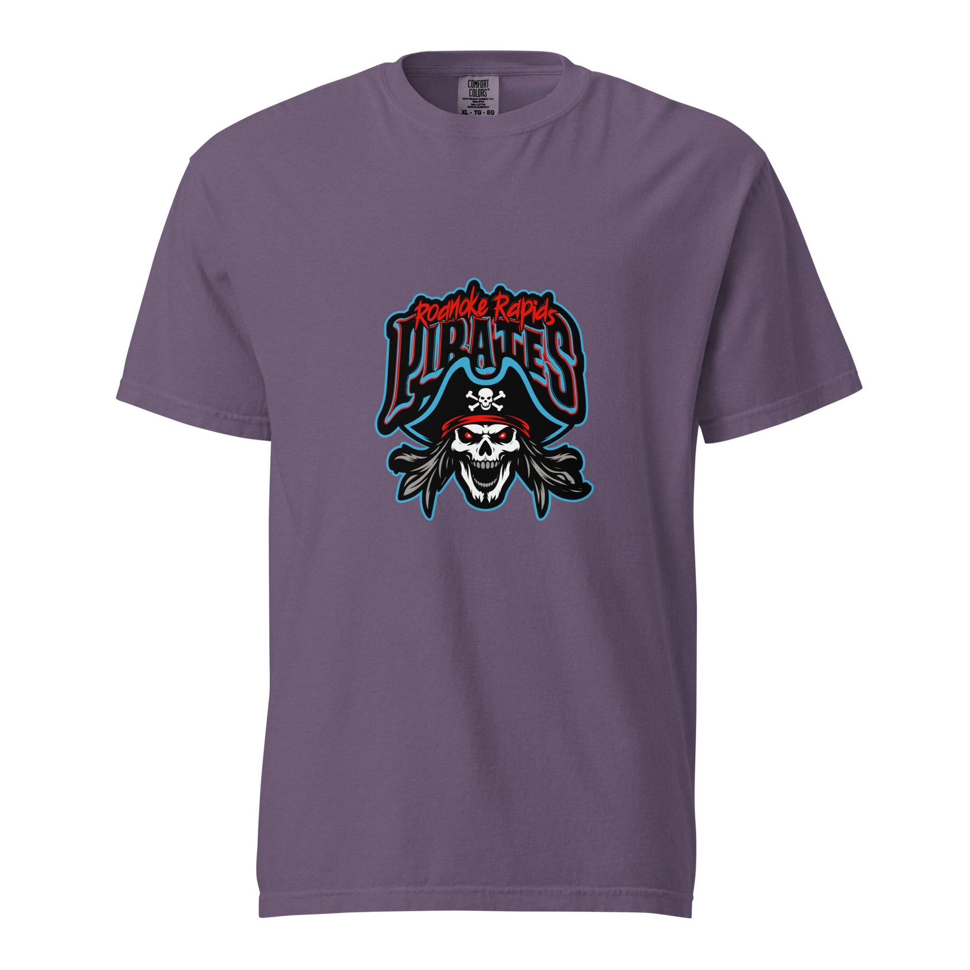 Signature | Comfort Colors T-Shirt | Roanoke Rapids Pirates | Reaver Captain Logo