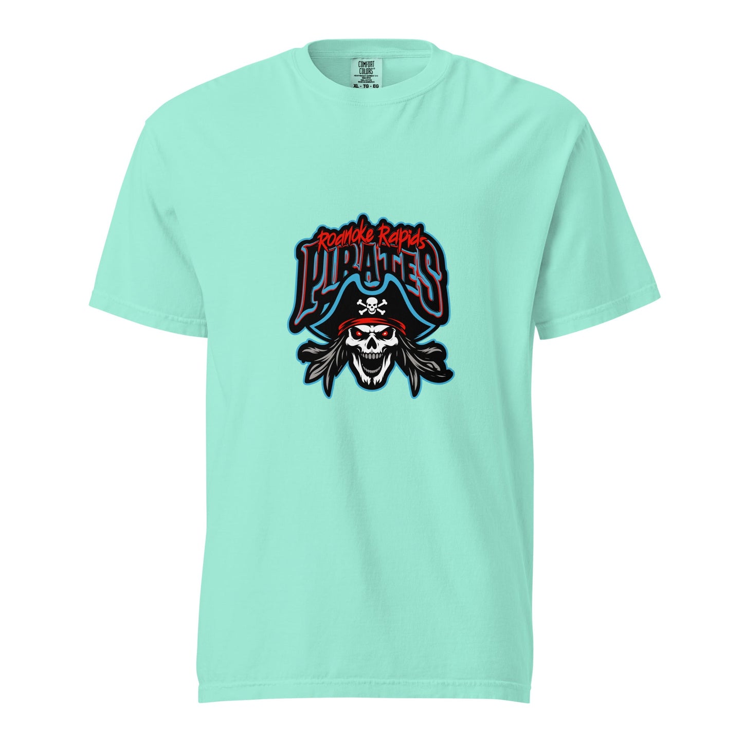 Signature | Comfort Colors T-Shirt | Roanoke Rapids Pirates | Reaver Captain Logo