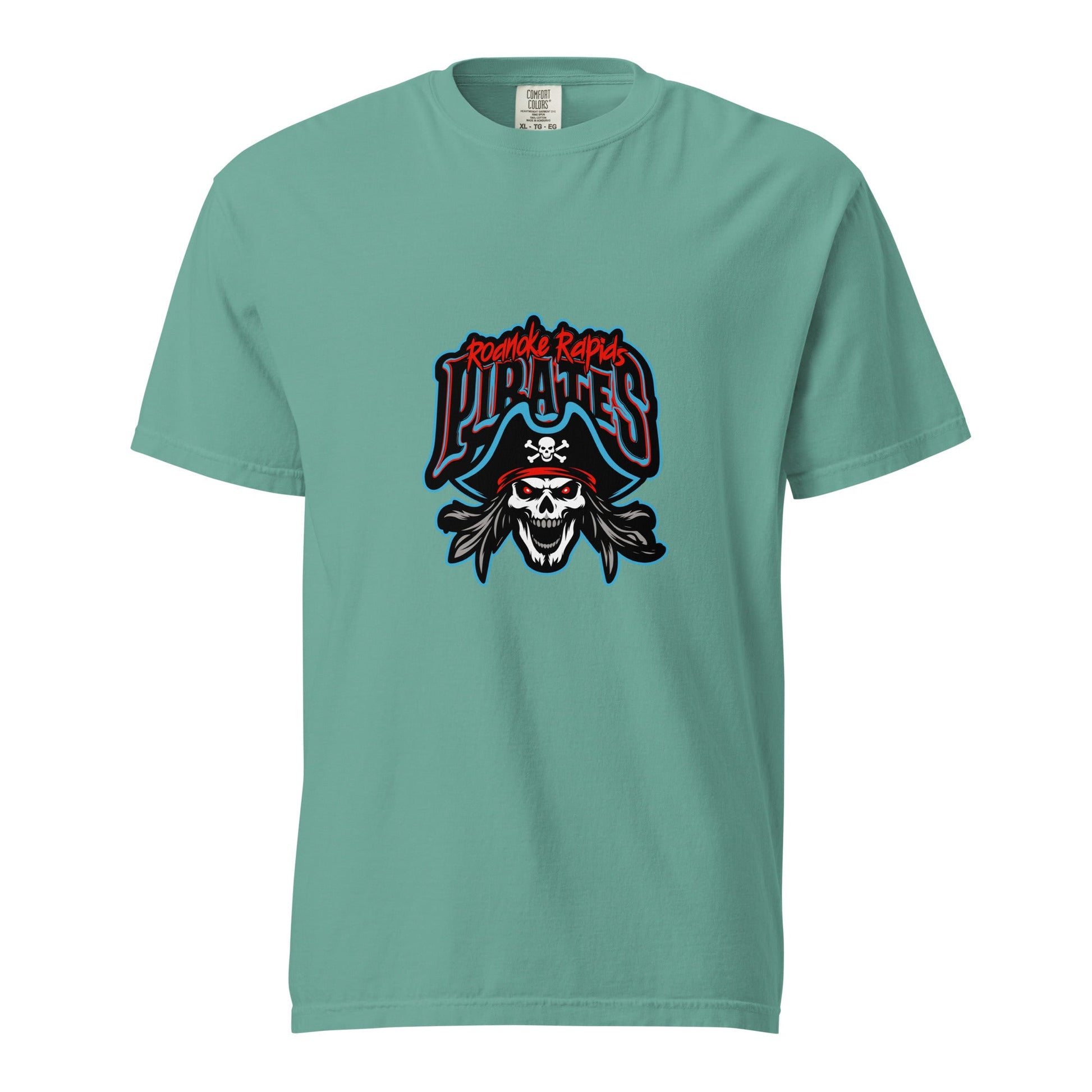 Signature | Comfort Colors T-Shirt | Roanoke Rapids Pirates | Reaver Captain Logo