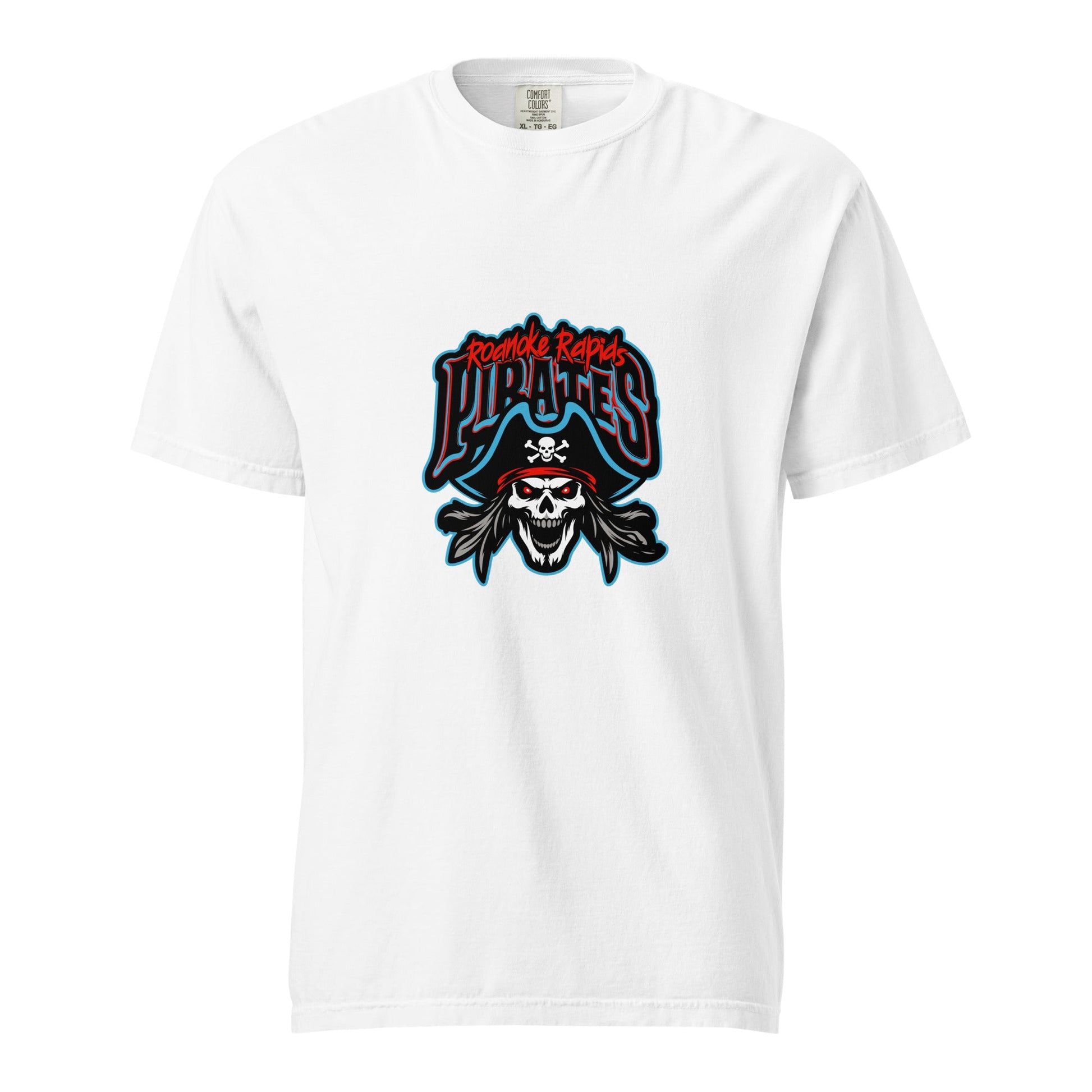 Signature | Comfort Colors T-Shirt | Roanoke Rapids Pirates | Reaver Captain Logo
