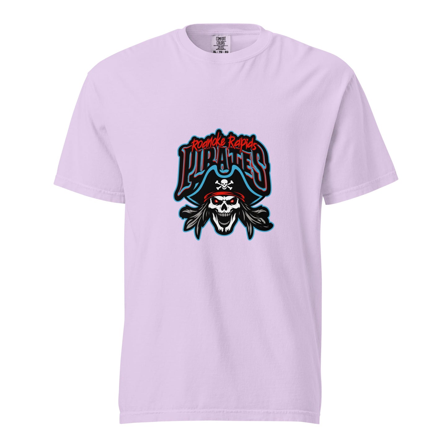 Signature | Comfort Colors T-Shirt | Roanoke Rapids Pirates | Reaver Captain Logo