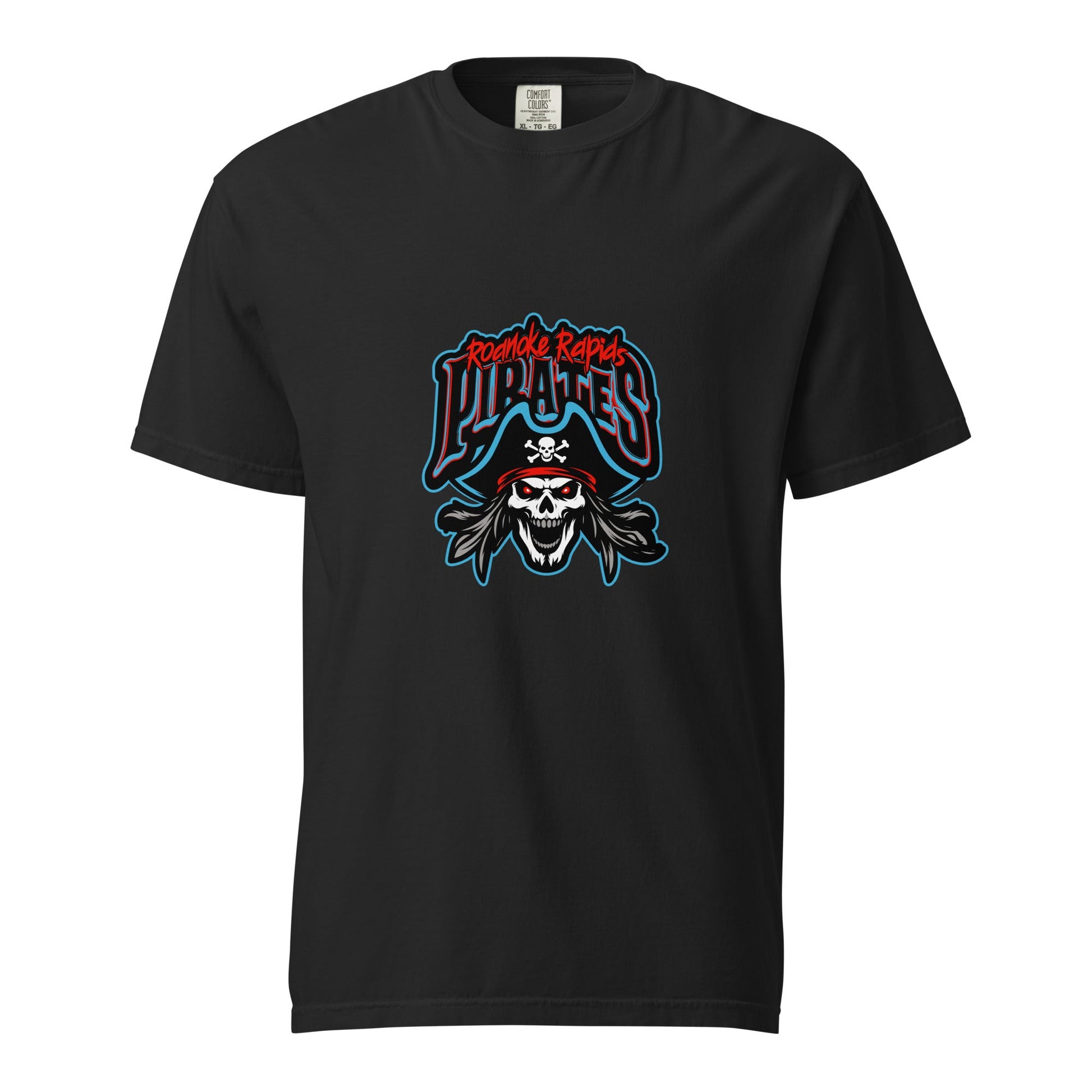 Signature | Comfort Colors T-Shirt | Roanoke Rapids Pirates | Reaver Captain Logo