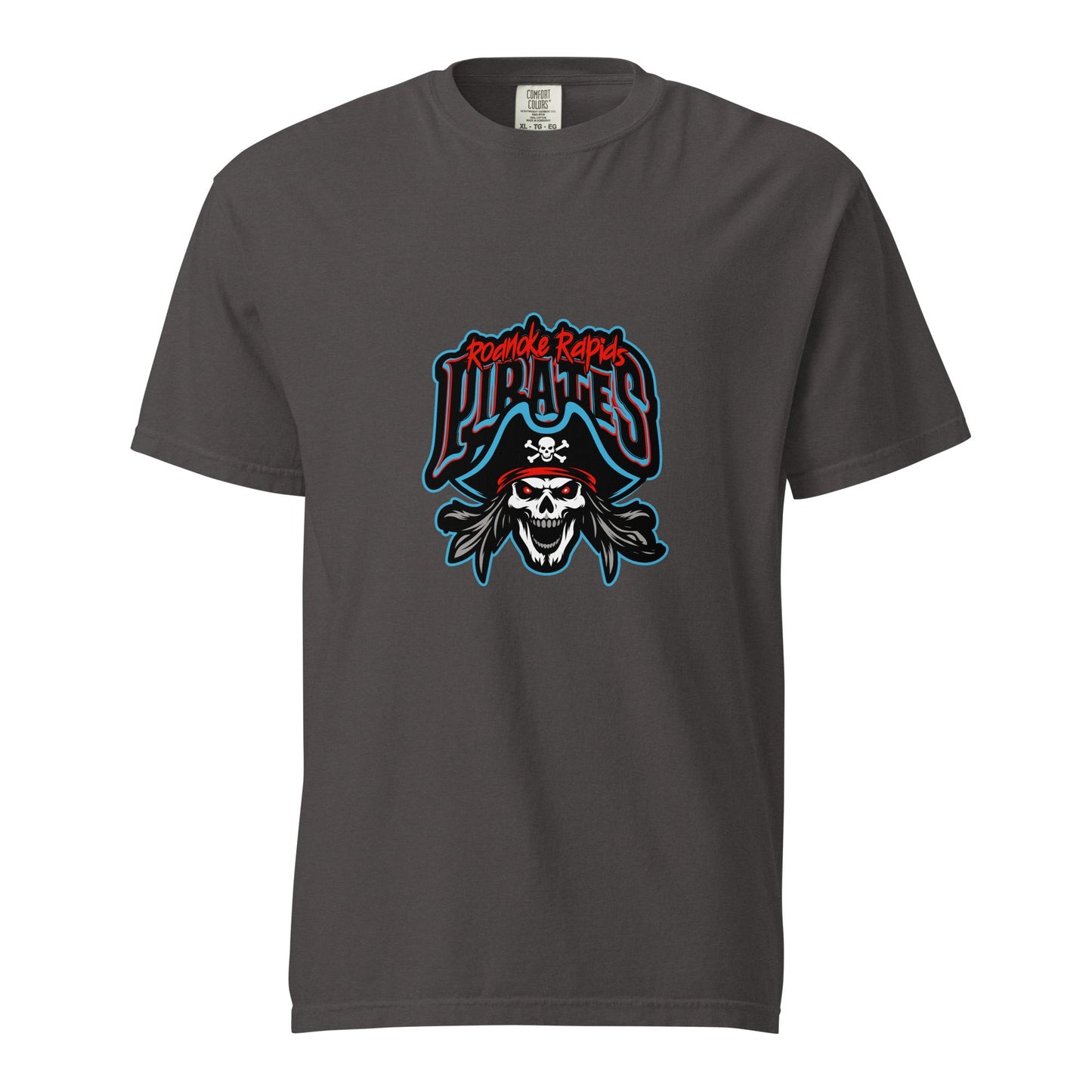 Signature | Comfort Colors T-Shirt | Roanoke Rapids Pirates | Reaver Captain Logo