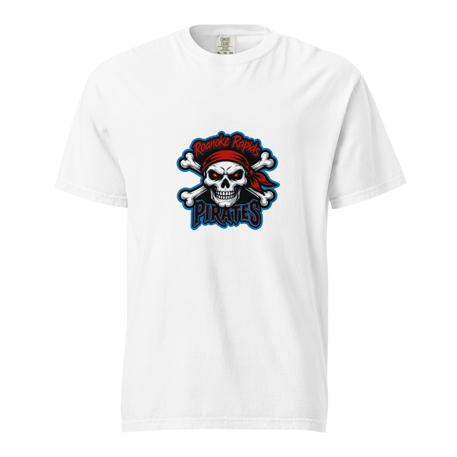 Signature | Comfort Colors T-Shirt | Roanoke Rapids Pirates | River Raiders Logo