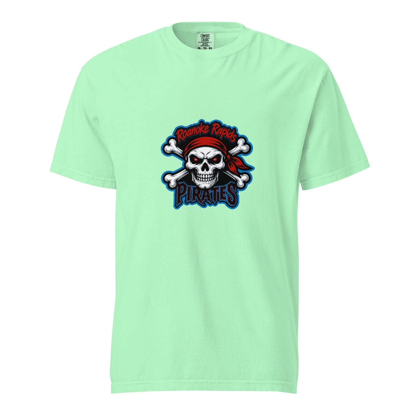 Signature | Comfort Colors T-Shirt | Roanoke Rapids Pirates | River Raiders Logo