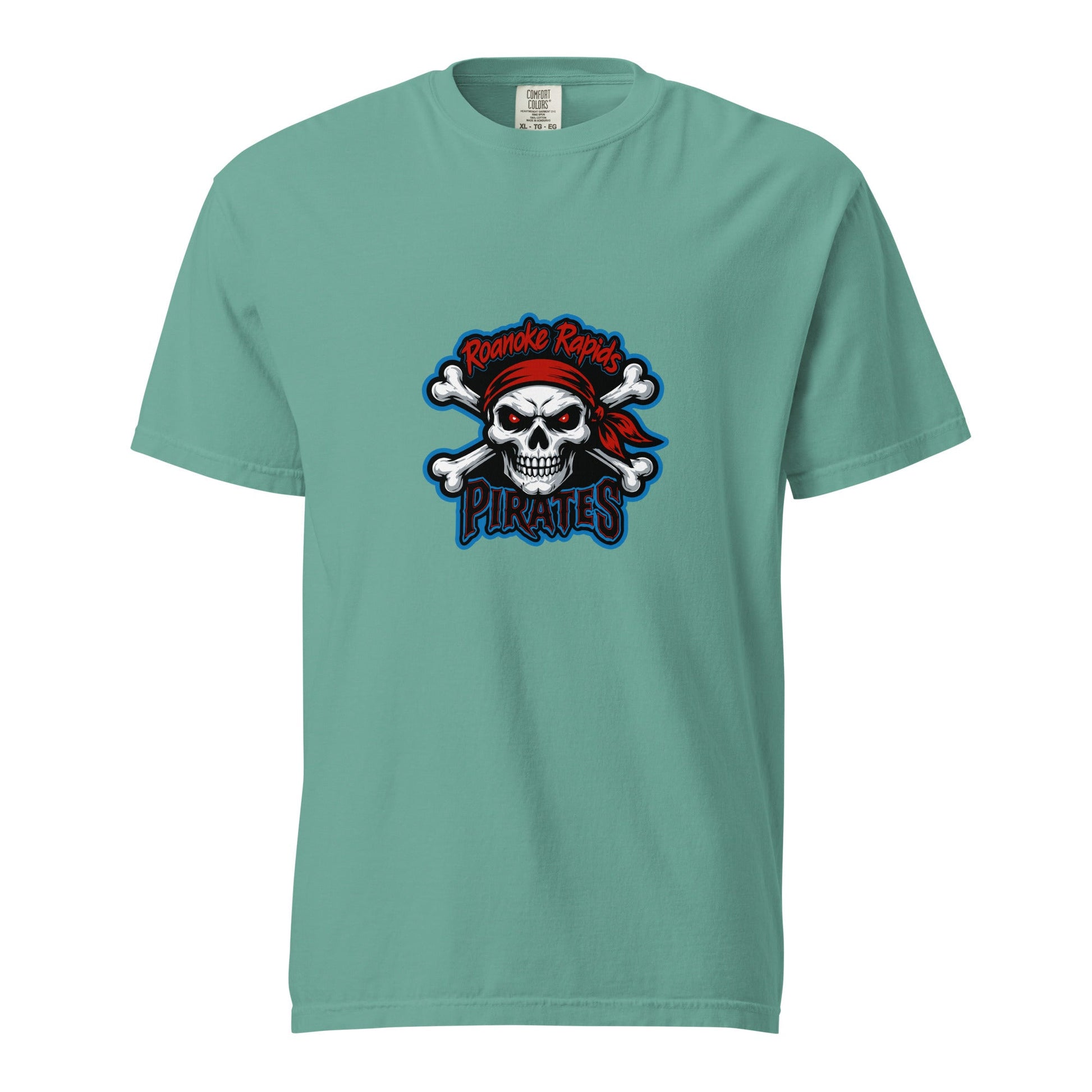 Signature | Comfort Colors T-Shirt | Roanoke Rapids Pirates | River Raiders Logo