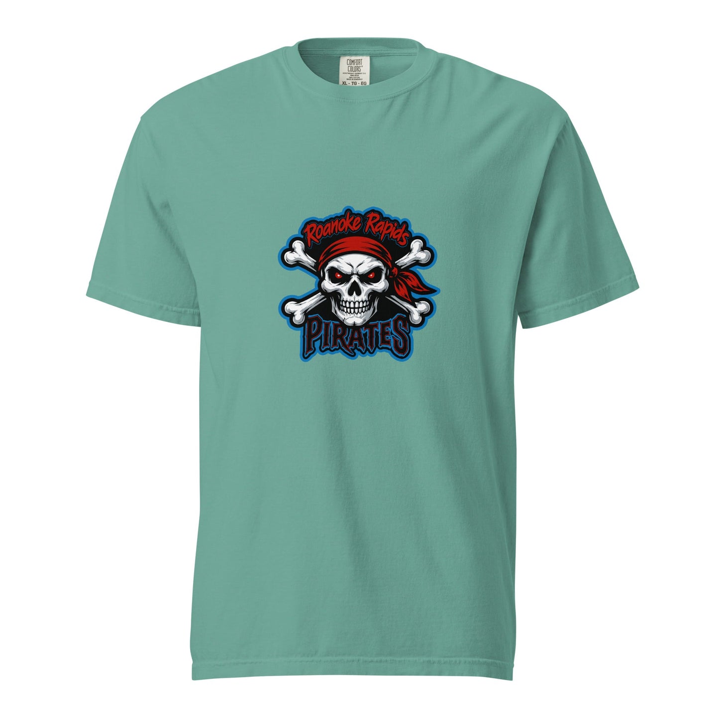 Signature | Comfort Colors T-Shirt | Roanoke Rapids Pirates | River Raiders Logo