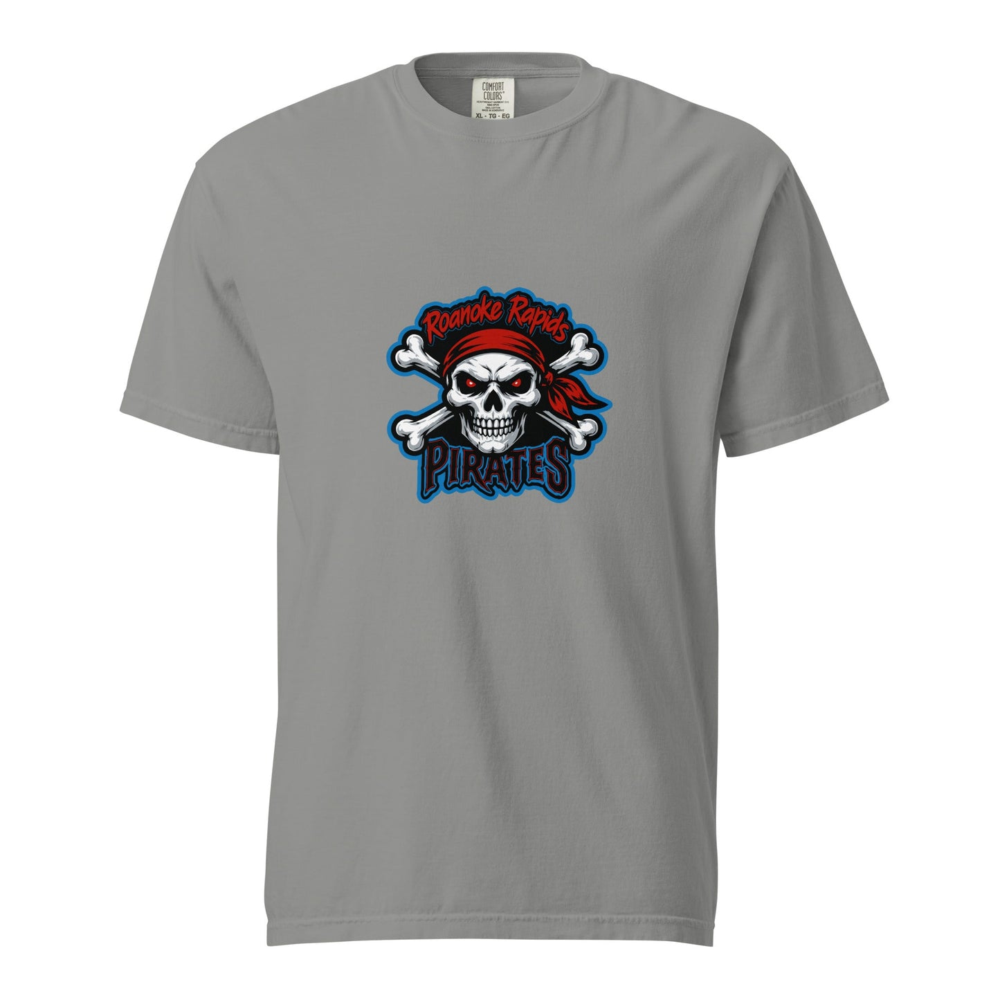 Signature | Comfort Colors T-Shirt | Roanoke Rapids Pirates | River Raiders Logo