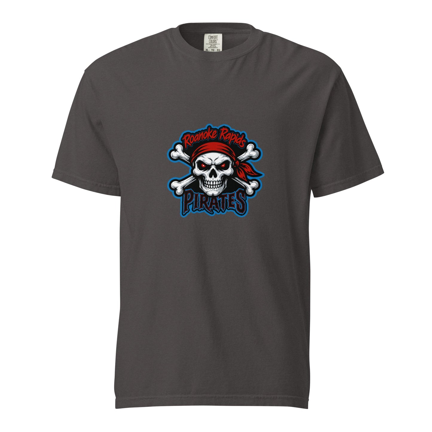 Signature | Comfort Colors T-Shirt | Roanoke Rapids Pirates | River Raiders Logo