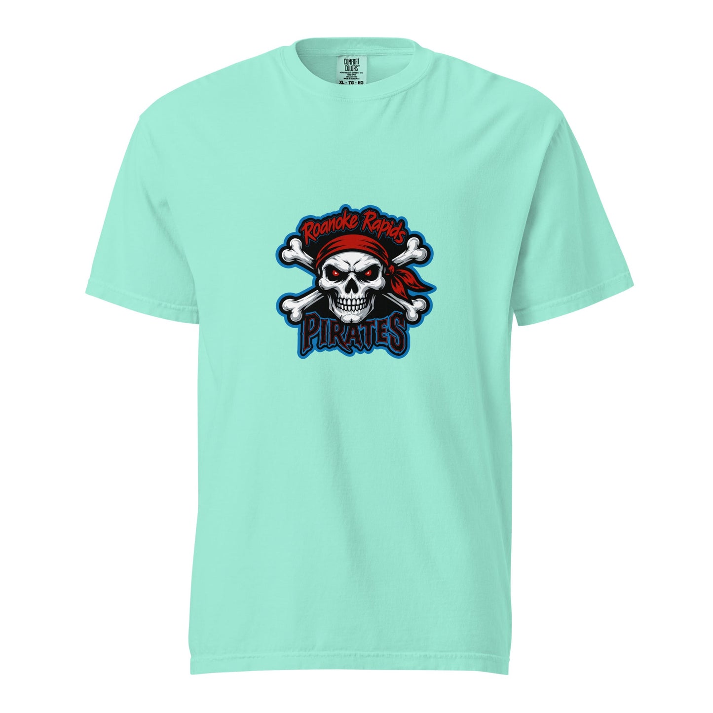Signature | Comfort Colors T-Shirt | Roanoke Rapids Pirates | River Raiders Logo