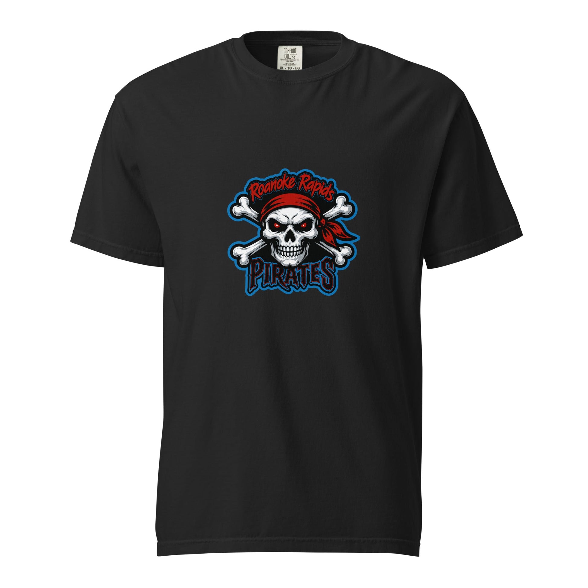 Signature | Comfort Colors T-Shirt | Roanoke Rapids Pirates | River Raiders Logo