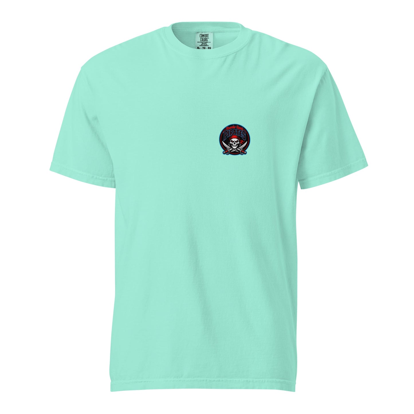 Signature | Comfort Colors T-Shirt | Roanoke Rapids Pirates | Shield Logo