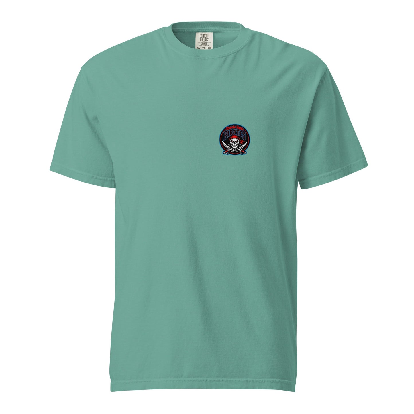 Signature | Comfort Colors T-Shirt | Roanoke Rapids Pirates | Shield Logo