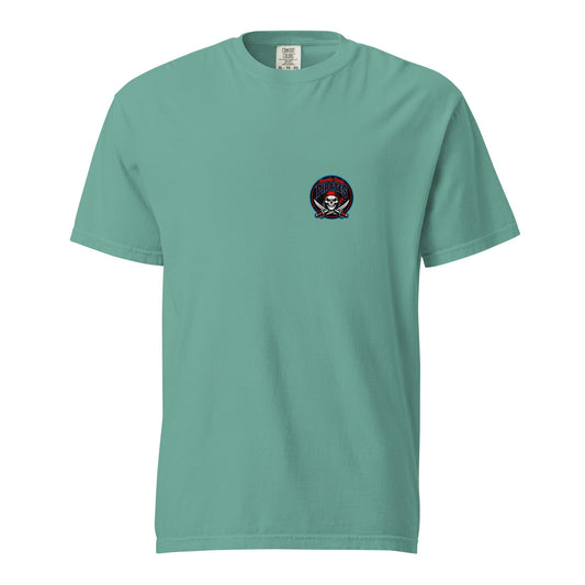 Signature | Comfort Colors T-Shirt | Roanoke Rapids Pirates | Shield Logo