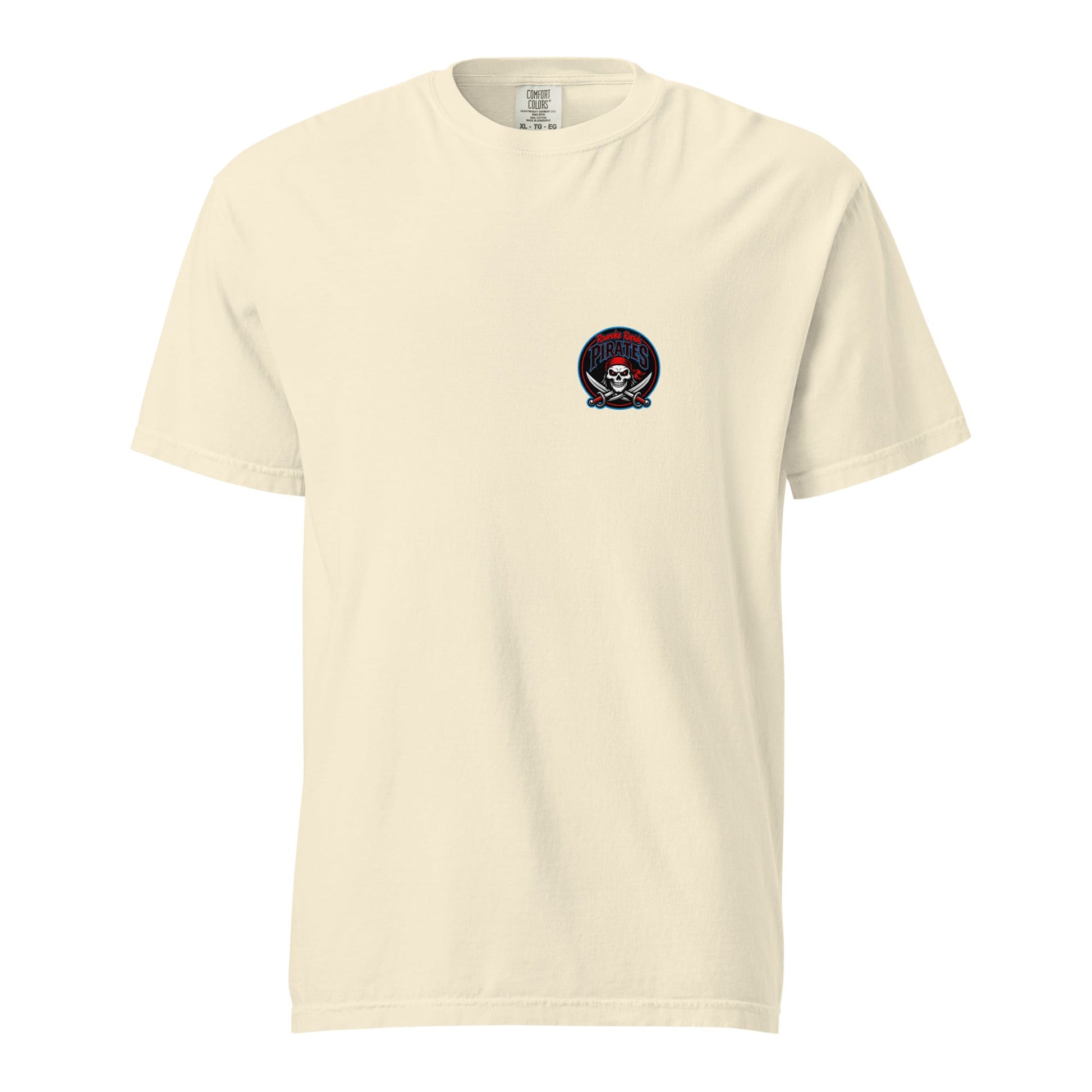 Signature | Comfort Colors T-Shirt | Roanoke Rapids Pirates | Shield Logo