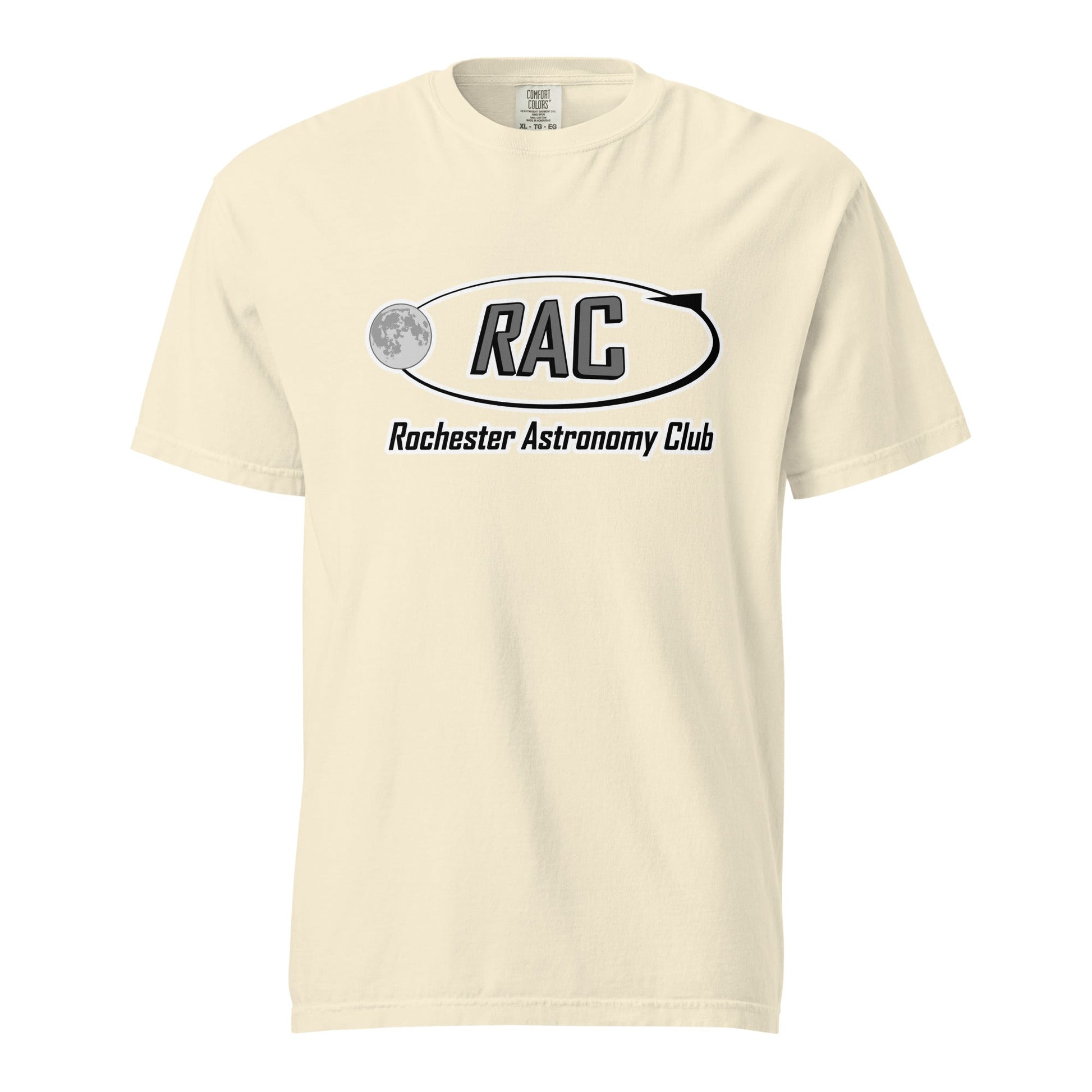 Signature | Comfort Colors T-Shirt | Rochester Astronomy Club | Orbit Logo