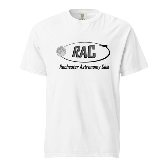 Signature | Comfort Colors T-Shirt | Rochester Astronomy Club | Orbit Logo