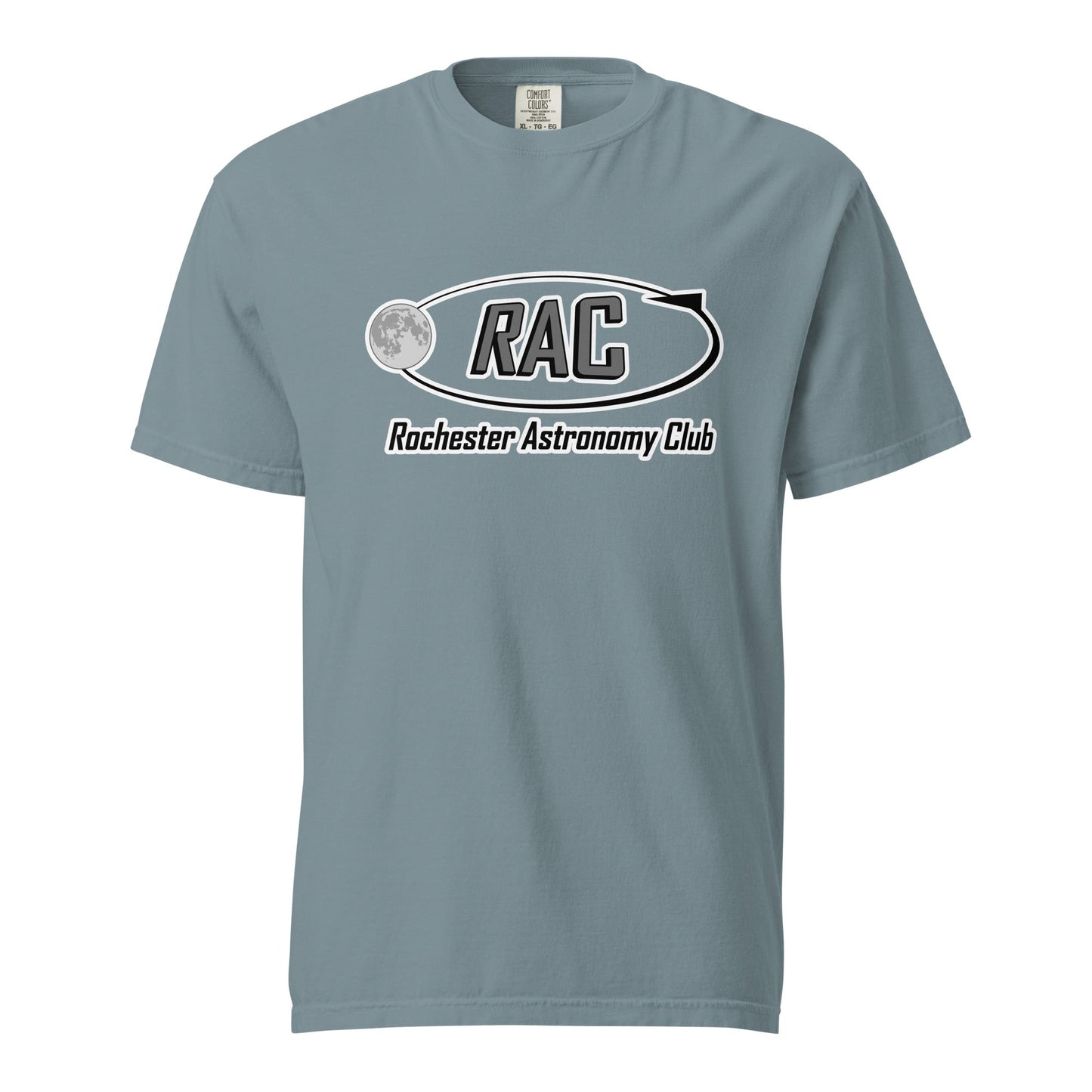 Signature | Comfort Colors T-Shirt | Rochester Astronomy Club | Orbit Logo