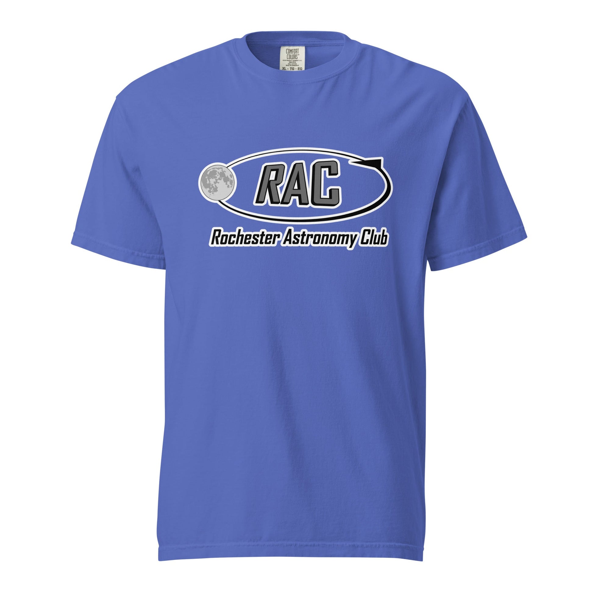 Signature | Comfort Colors T-Shirt | Rochester Astronomy Club | Orbit Logo