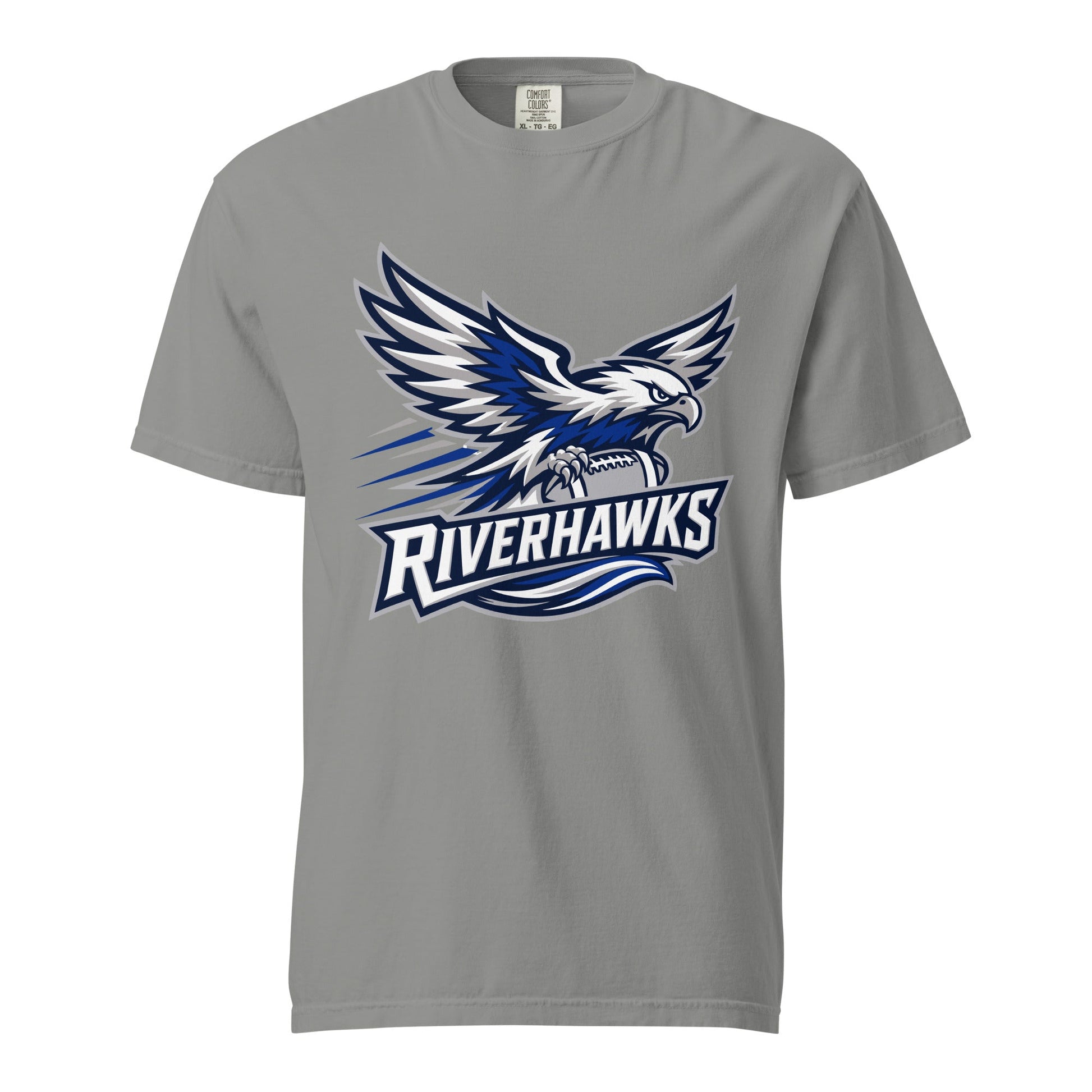 Signature | Comfort Colors T-Shirt | Rochester Riverhawks | Crest Logo