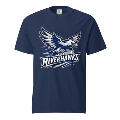 Signature | Comfort Colors T-Shirt | Rochester Riverhawks | Crest Logo