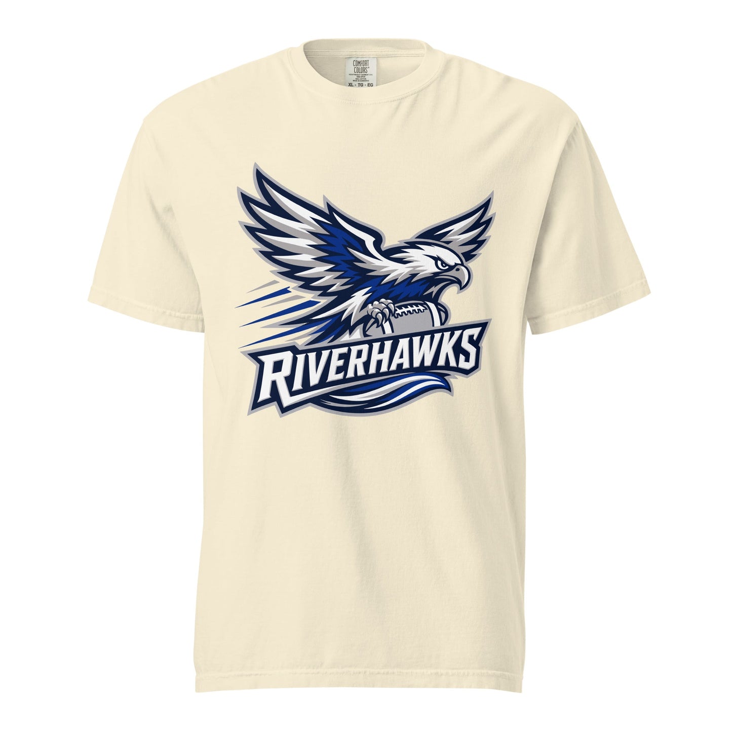 Signature | Comfort Colors T-Shirt | Rochester Riverhawks | Crest Logo