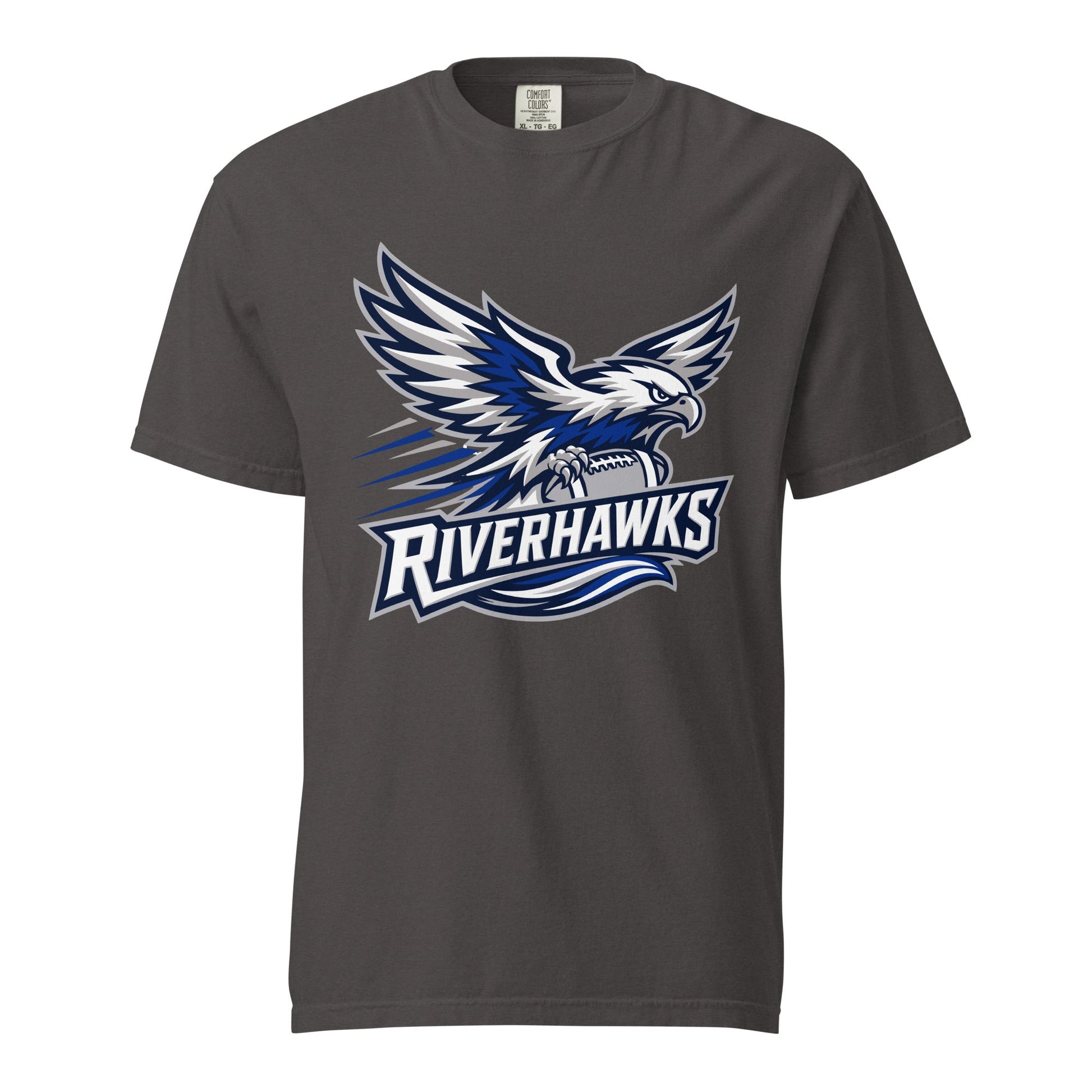 Signature | Comfort Colors T-Shirt | Rochester Riverhawks | Crest Logo