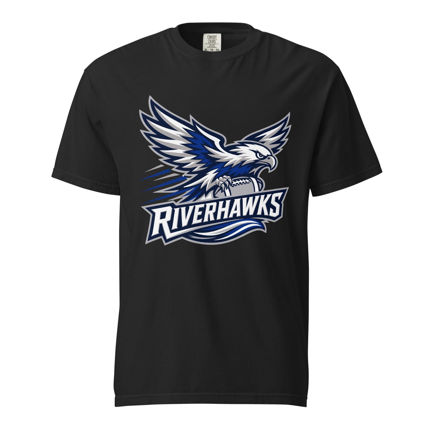 Signature | Comfort Colors T-Shirt | Rochester Riverhawks | Crest Logo