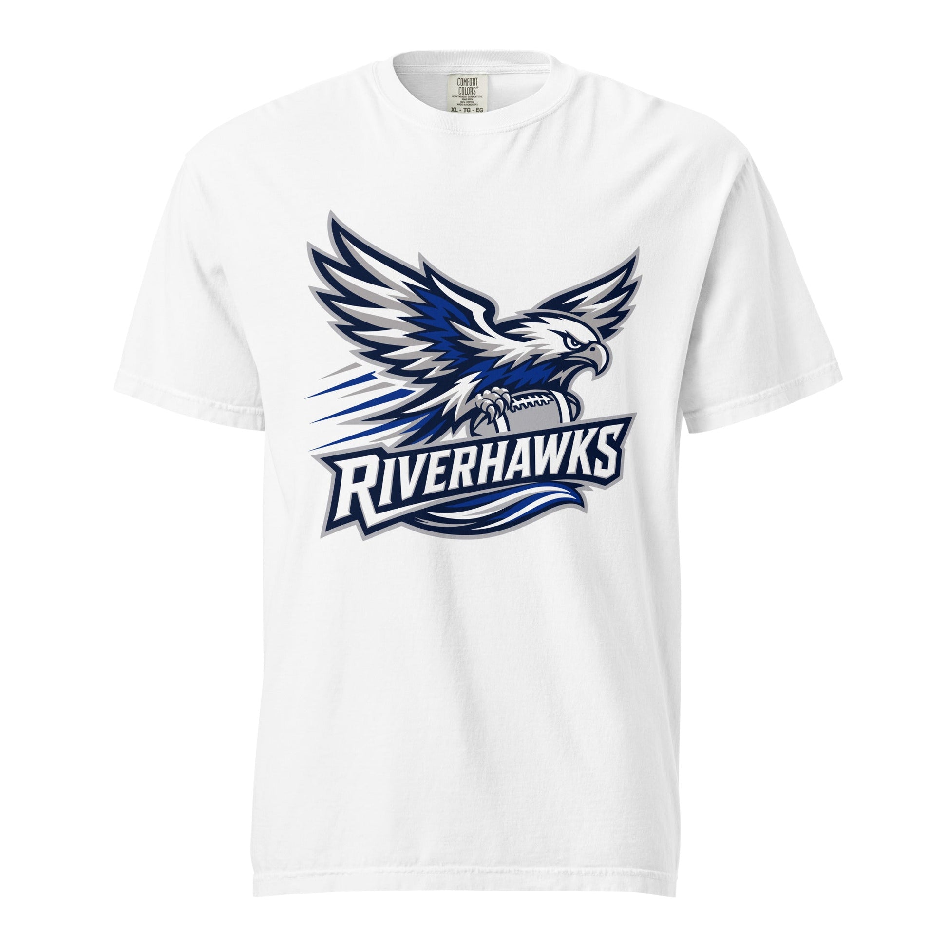 Signature | Comfort Colors T-Shirt | Rochester Riverhawks | Crest Logo