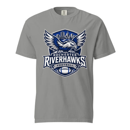 Signature | Comfort Colors T-Shirt | Rochester Riverhawks | Shield Logo