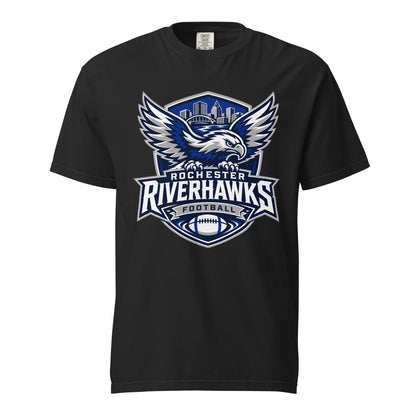 Signature | Comfort Colors T-Shirt | Rochester Riverhawks | Shield Logo