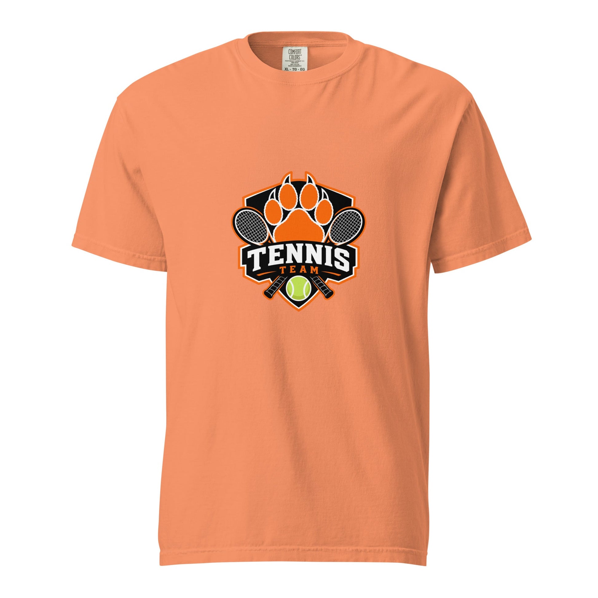 Signature | Comfort Colors T-Shirt | Rock Springs High School Tennis | Crest Logo