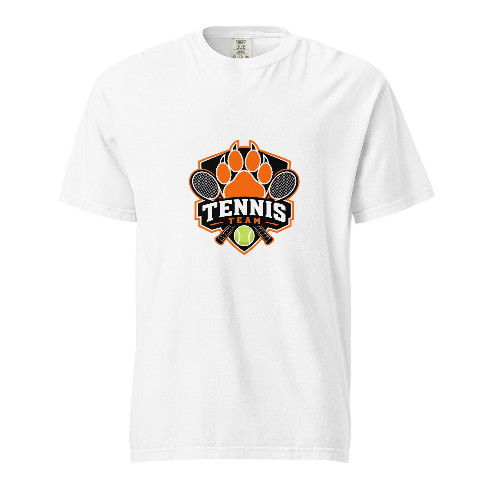 Signature | Comfort Colors T-Shirt | Rock Springs High School Tennis | Crest Logo