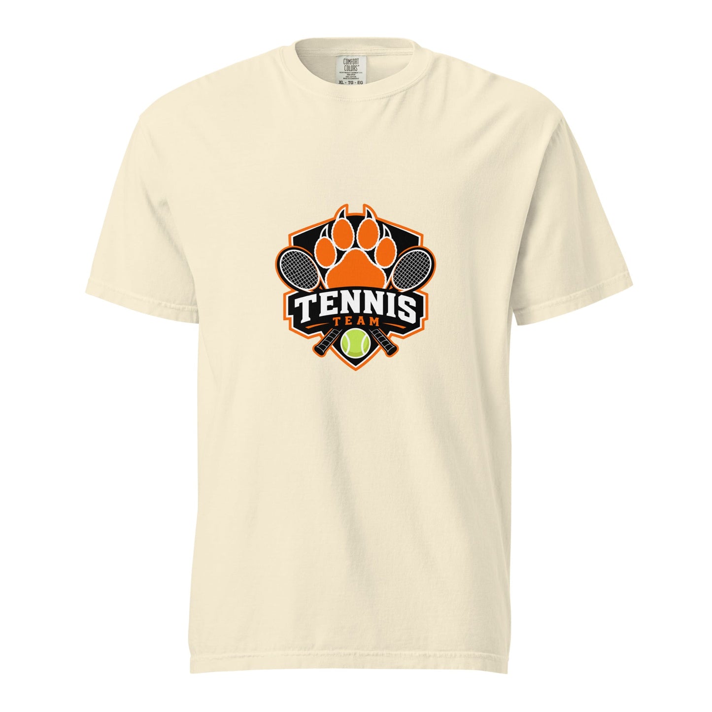 Signature | Comfort Colors T-Shirt | Rock Springs High School Tennis | Crest Logo